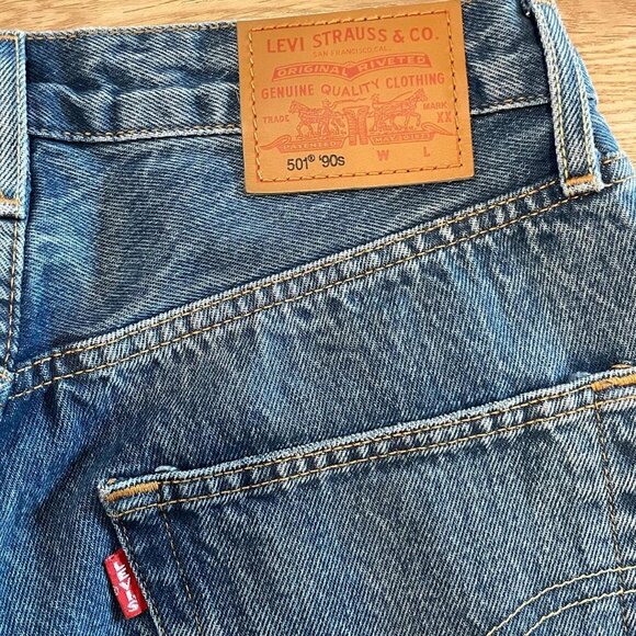 LEVI'S | 501 90s Jeans - Size 27 - Picture 3 of 4